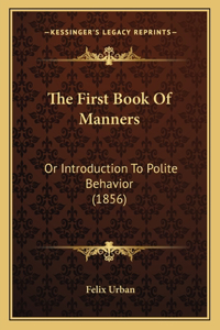 First Book Of Manners