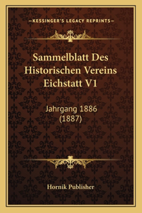 Sammelblatt Des Historischen Vereins Eichstatt V1