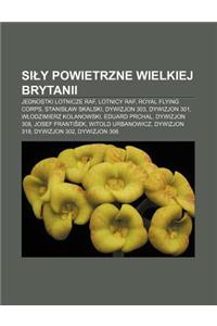Si y Powietrzne Wielkiej Brytanii: Jednostki Lotnicze RAF, Lotnicy RAF, Royal Flying Corps, Stanis Aw Skalski, Dywizjon 303, Dywizjon 301