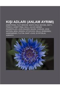 KI I Adlar (Anlam Ayr M )