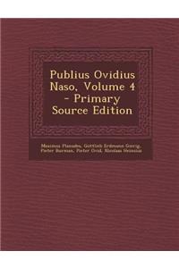 Publius Ovidius Naso, Volume 4