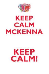 KEEP CALM MCKENNA! AFFIRMATIONS WORKBOOK Positive Affirmations Workbook Includes