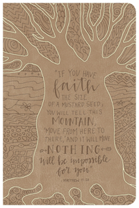KJV Large Print Personal Size Reference Bible, Natural Faith