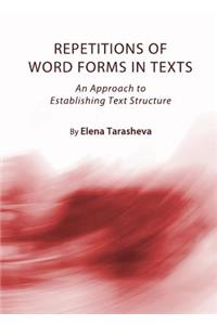 Repetitions of Word Forms in Texts