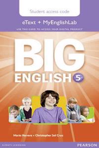 Big English 5 Pupil's eText and MEL Access Code