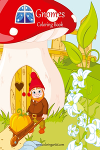 Gnomes Coloring Book 1