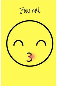 Kiss Emoji Journal