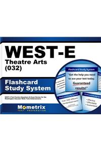 West-E Theatre Arts (032) Flashcard Study System