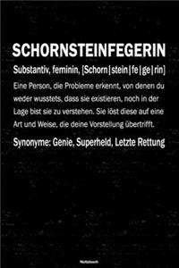 Schornsteinfegerin Notizbuch: Schornsteinfegerin Journal DIN A5 liniert 120 Seiten Geschenk