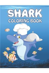 Shark Coloring Book