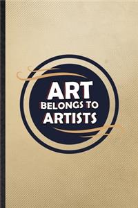 Art Belongs to Artists