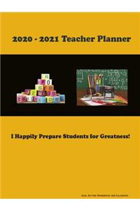 2020 - 2021 Teacher Planner
