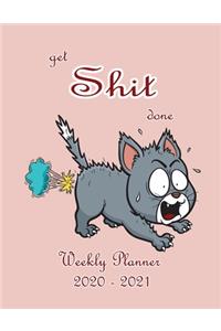 Get Shit Done Weekly Planner 2020-2021