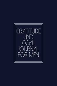 Gratitude And Goal Journal For Men