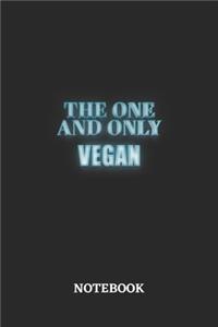 The One And Only Vegan Notebook