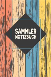 Sammler Notizbuch