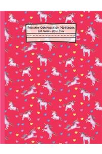Unicorns Primary Composition Notebook