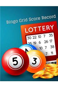 Bingo Grid Score Record
