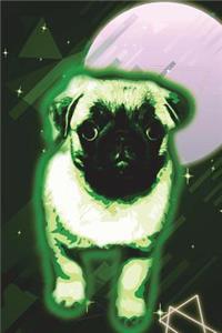 Pug Journal 80s Neon (Vol 4)
