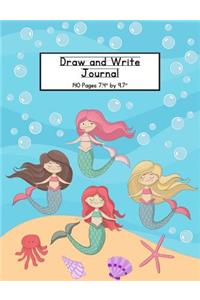 Mermaids Draw and Write Journal