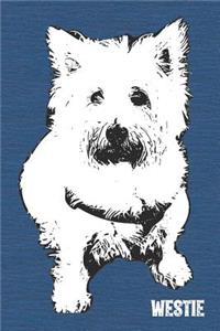 Westie Lined Notebook