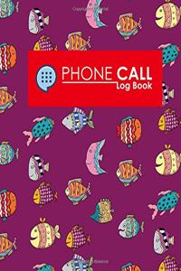 Phone Call Log Book