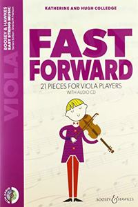 Fast Forward: 21 Pieces for Viola Players Viola Part Only with CD