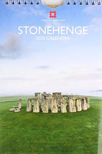 STONEHENGE 2020 A5 WALL CALENDAR