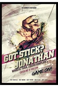 Got Stick? Jonathan