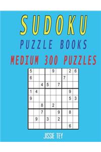 Sudoku Puzzle Books Medium 300 Puzzles