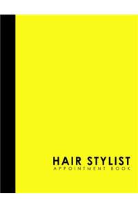 Hair Stylist Appointment Book