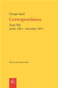 Correspondance. Tome XII