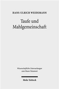 Taufe Und Mahlgemeinschaft