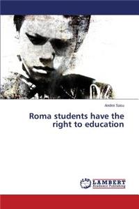 Roma students have the right to education