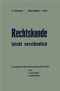 Rechtskunde -- Leicht Verständlich