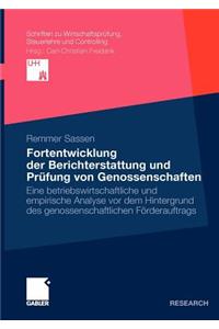 Fortentwicklung der Berichterstattung und Prüfung von Genossenschaften
