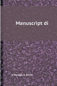 Manuscript Di