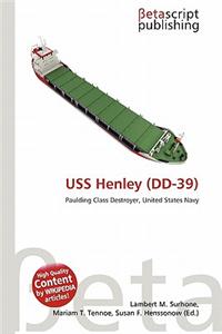 USS Henley (DD-39)