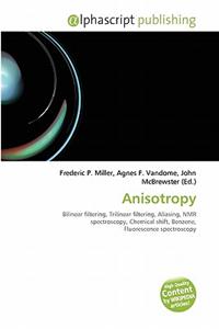 Anisotropy