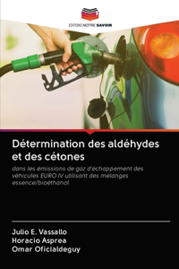 Détermination des aldéhydes et des cétones
