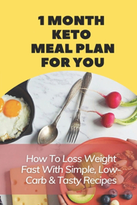 1 Month Keto Meal Plan For You