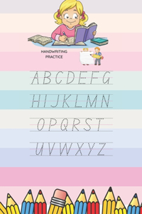 Letter tracing book for preschoolers