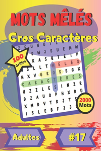 Mots mêlés Gros Caractères #17