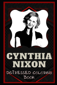 Cynthia Nixon Distressed Coloring Book