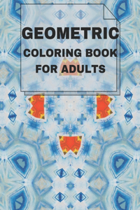 Geometric Coloring Book For Adults