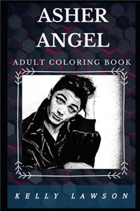 Asher Angel Adult Coloring Book