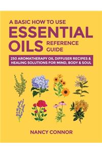 A Basic How to Use Essential Oils Reference Guide