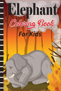 Elephant Coloring Book for Kids