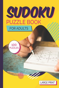 Suduko Puzzle Book for Adults Large Print 100 Puzzles