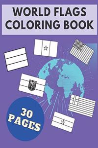 World Flags Coloring Book